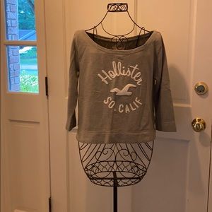 Sz M Hollister Embellished Sweatshirt